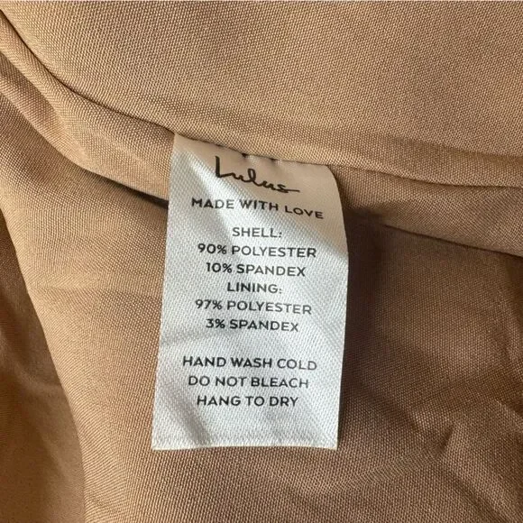 NWT Lulus Living On the Edge Taupe Moto Jacket | Small - Picture 7 of 8